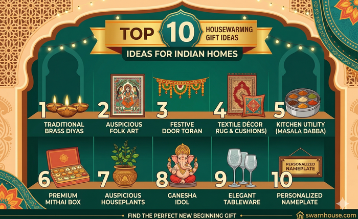 Top 10 Housewarming Gift Ideas for Indian Homes
