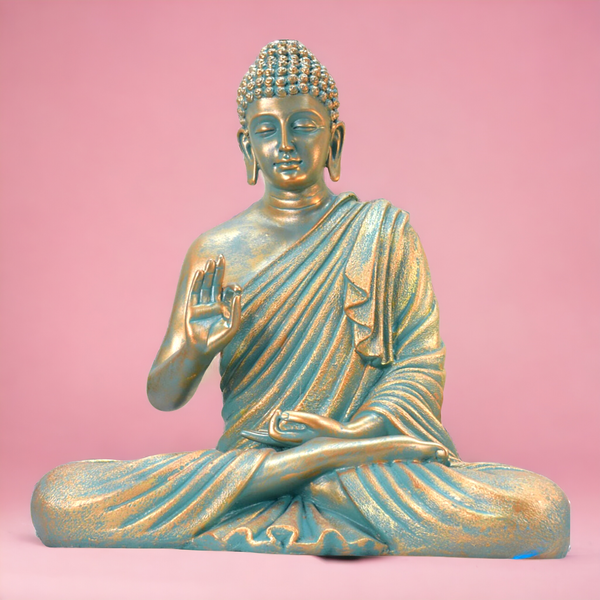 Beautiful Sitting Buddha Idol Statue for Home & Garden – Big Size 2 Feet