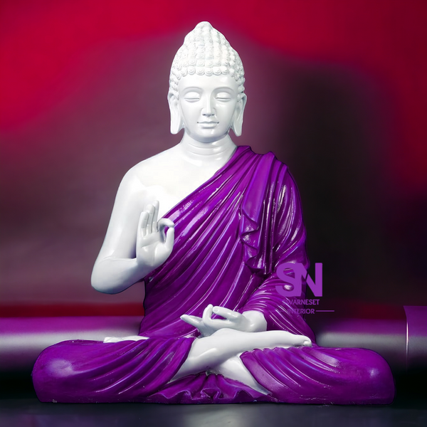 Buddha Sculpture 2 Feet High Glossy Article 1